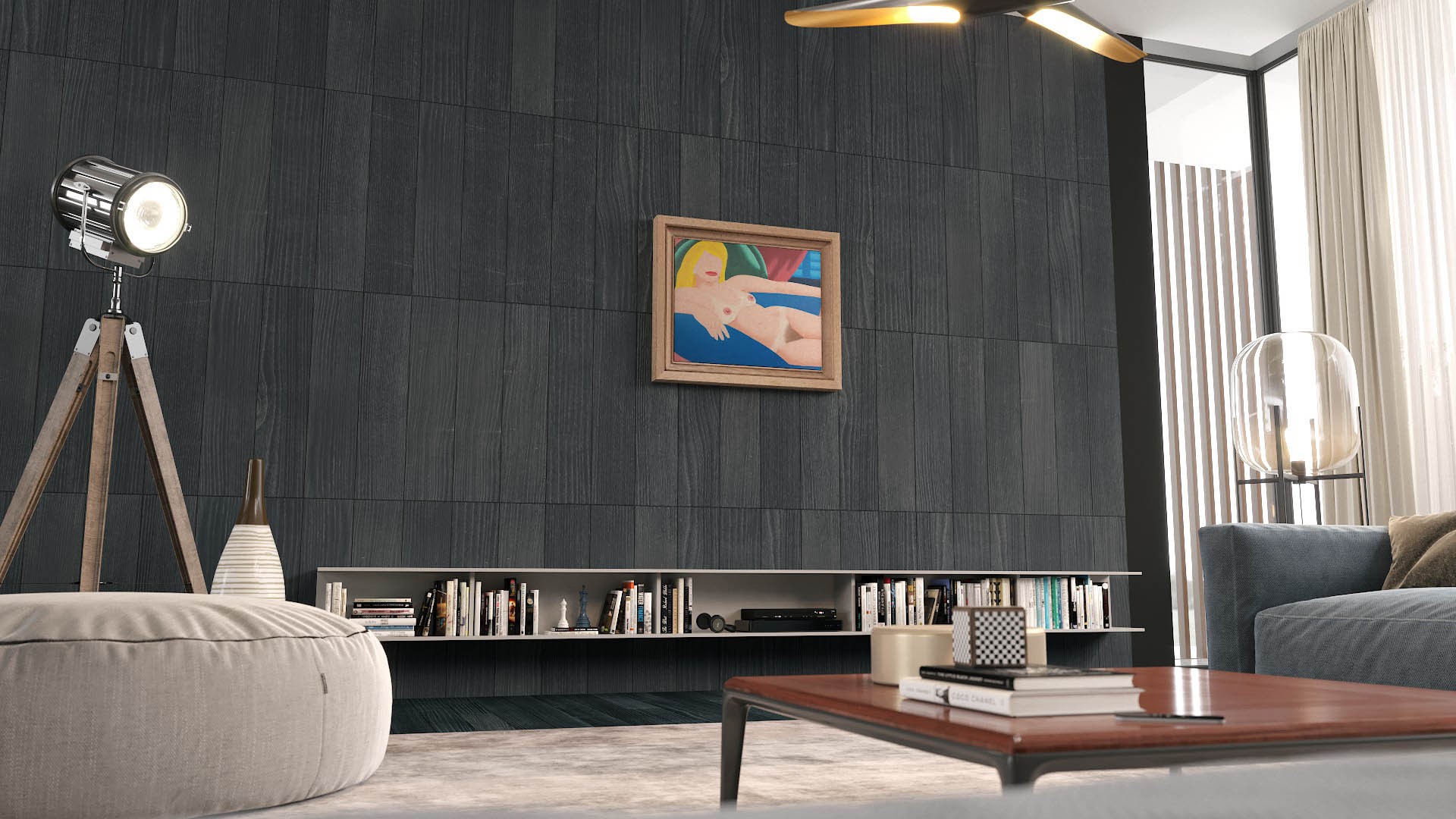 Study for nude aquating