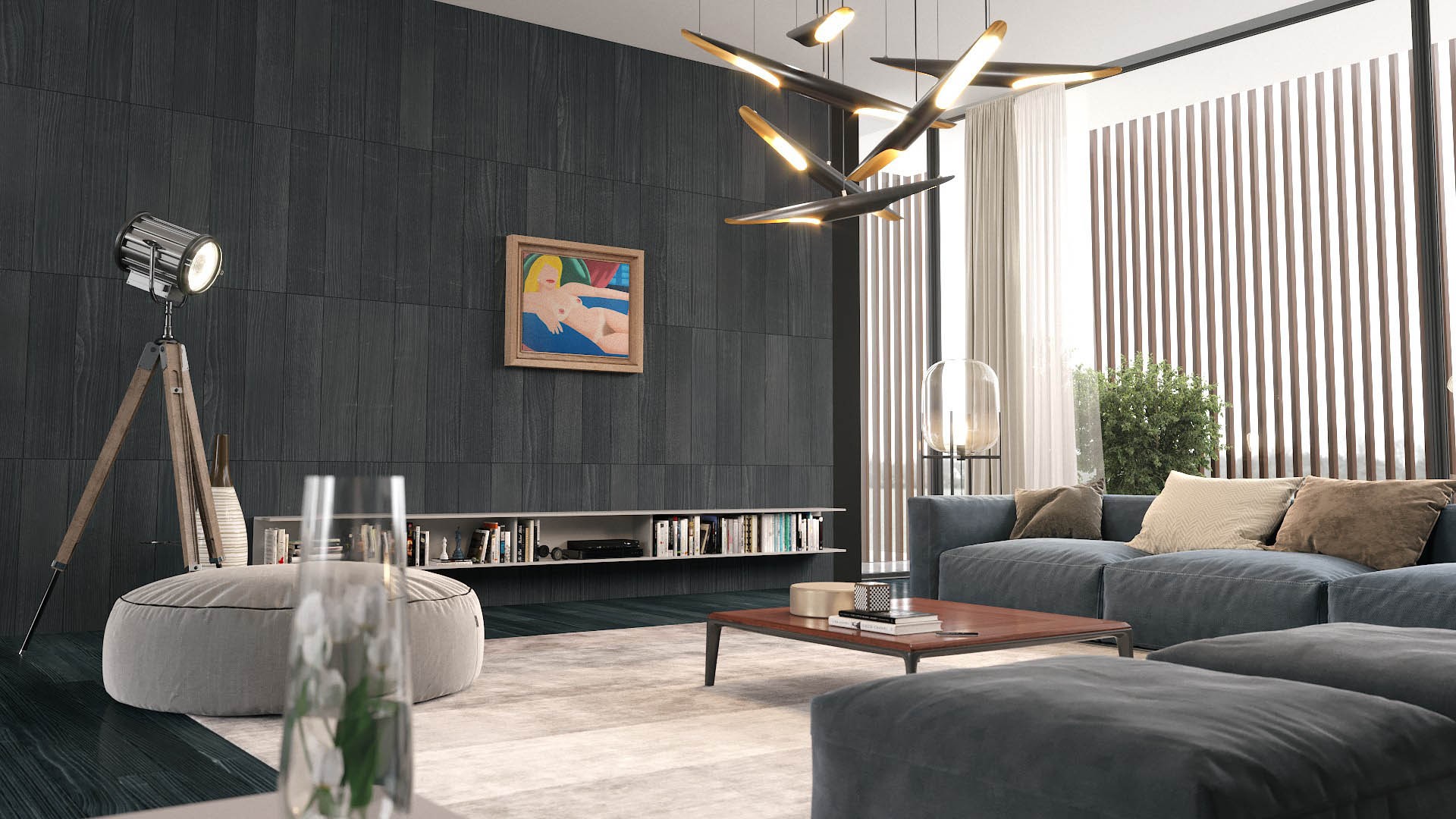 Study for nude aquating